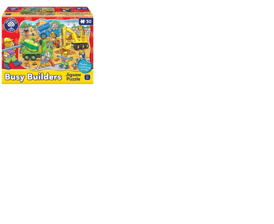 Learning & Education Ken Black Toys | Busy Builders Jigsaw